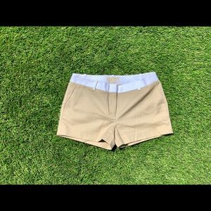 MICHAEL Michael Kors Khaki Colorblock Shorts